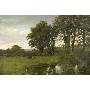 James Hey Davies RCA, Pastoral Landscape With Pond