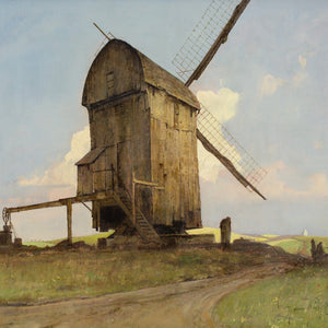 Harry Kluge, Landscape With Windmill