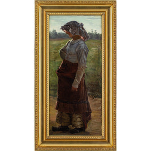 Frederik Christian Lund, Study Of A Farmer’s Wife