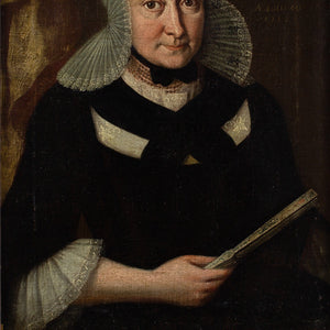 Mid-18th-Century French School, Portrait Of A Lady With A Fan