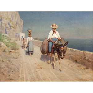 Niels Frederik Schiøttz-Jensen, Travelling Family, Capri