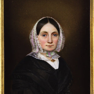 Mid-19th-Century German School, Portrait Of A Woman