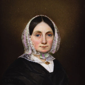 Mid-19th-Century German School, Portrait Of A Woman