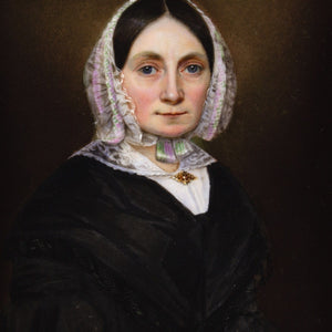 Mid-19th-Century German School, Portrait Of A Woman