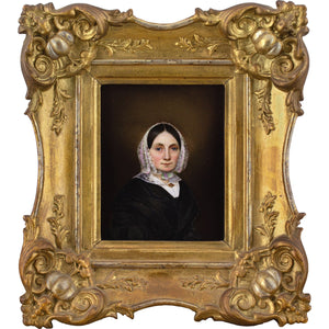 Mid-19th-Century German School, Portrait Of A Woman