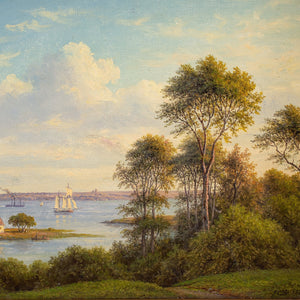 Frederik Christian Kiærskou, Svendborg With A View To Taasinge, Denmark