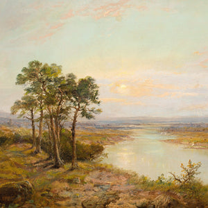 Edmund John Niemann, An Extensive River Landscape