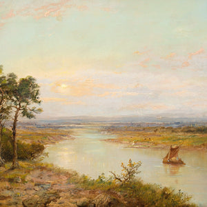 Edmund John Niemann, An Extensive River Landscape