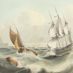 Samuel Owen (Attributed), Entering Portsmouth Harbour