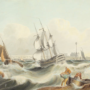 Samuel Owen (Attributed), Entering Portsmouth Harbour