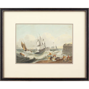 Samuel Owen (Attributed), Entering Portsmouth Harbour