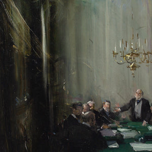 Cyrus Cuneo ROI, The Green Table