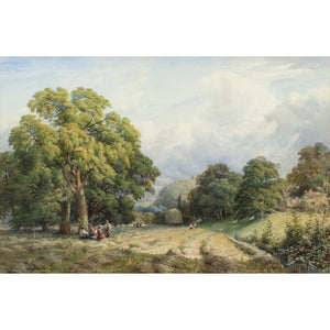 Charles Davidson, Haymaking, Lewes, Sussex