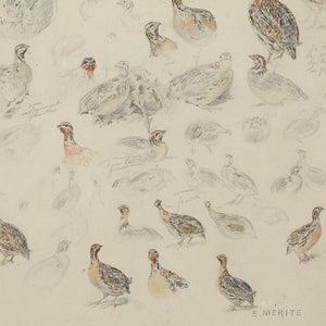 Édouard Paul Merite, Studies Of Grouse