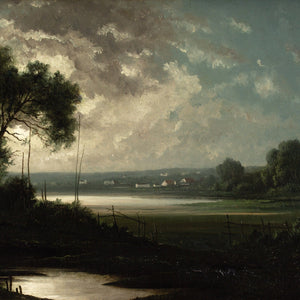 Robert T Stuart, River Landscape, Evening Mood