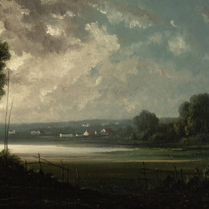 Robert T Stuart, River Landscape, Evening Mood