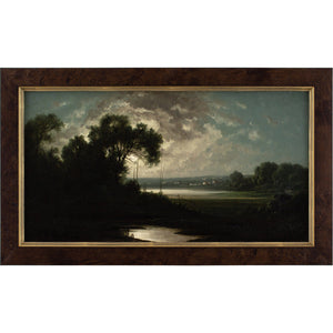 Robert T Stuart, River Landscape, Evening Mood