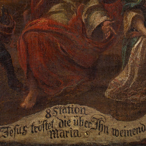 Mid-17th-Century German School, Jesus Meets The Women Of Jerusalem