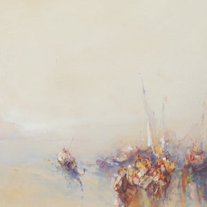 Frank Wasley, On The Lagoon At Sundown, Venice