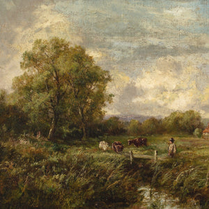 George Boyle, Pastoral Landscape With Cattle