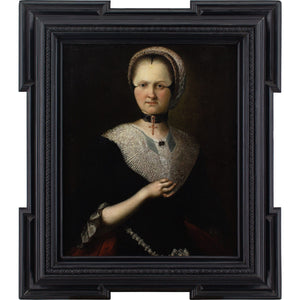 Early 18th-Century Swiss School, Portrait Of A Canoness