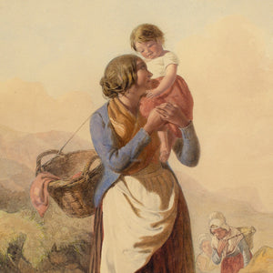 William Lee RI, Mother & Child In A Landscape
