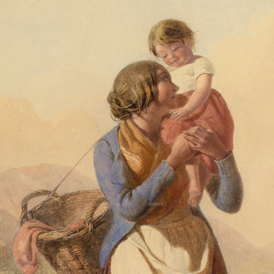 William Lee RI, Mother & Child In A Landscape