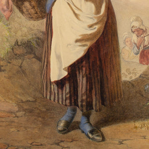 William Lee RI, Mother & Child In A Landscape