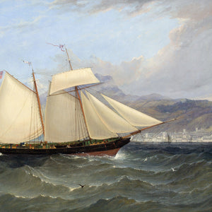 William Adolphus Knell (Attributed), Yachting In The Mediterranean