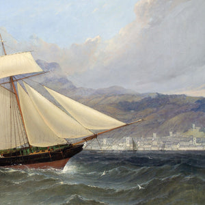 William Adolphus Knell (Attributed), Yachting In The Mediterranean