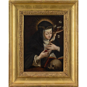 17th-Century Flemish School, Saint Catherine Of Siena