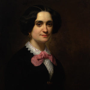 Mid-19th-Century German School, Portrait Of A Woman