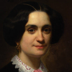 Mid-19th-Century German School, Portrait Of A Woman