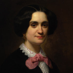 Mid-19th-Century German School, Portrait Of A Woman