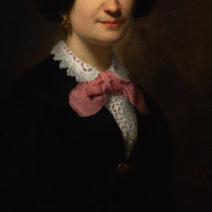 Mid-19th-Century German School, Portrait Of A Woman