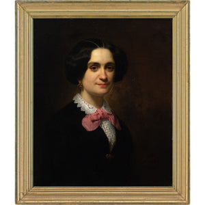 Mid-19th-Century German School, Portrait Of A Woman