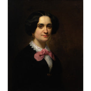 Mid-19th-Century German School, Portrait Of A Woman