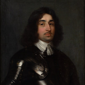 18th-Century Swedish School, Portrait Of A 17th-Century Gentleman In Armour