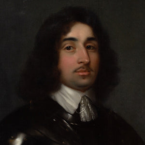 18th-Century Swedish School, Portrait Of A 17th-Century Gentleman In Armour