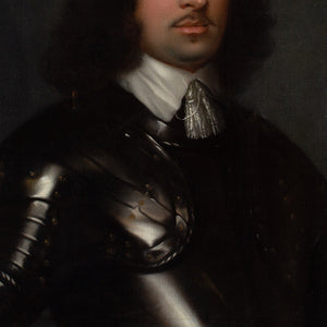 18th-Century Swedish School, Portrait Of A 17th-Century Gentleman In Armour