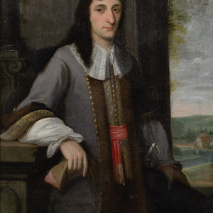 17th-Century Flemish School, Portrait Of A Gentleman In A Justaucorps