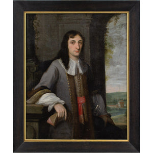 17th-Century Flemish School, Portrait Of A Gentleman In A Justaucorps