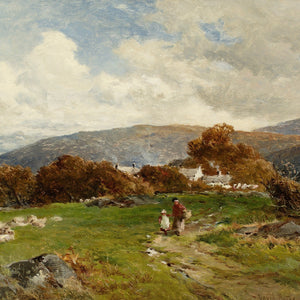 David Bates, Behind The Village, Capel Curig