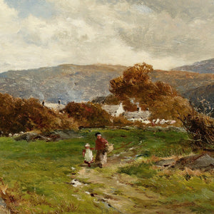 David Bates, Behind The Village, Capel Curig