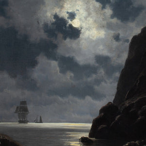 Georg Emil Libert, Rocky Coast, Moonlight