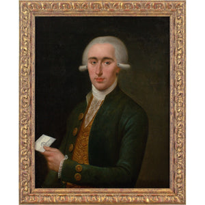 Mid-18th-Century Italian School, Pair Of Companion Portraits