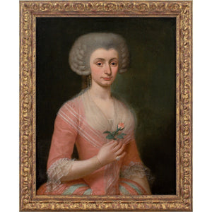Mid-18th-Century Italian School, Pair Of Companion Portraits