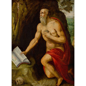Late 16th-Century Italian School, Saint Jerome The Penitent