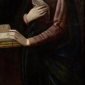 Early 17th-Century Bolognese School, Annunciation, The Reading Madonna