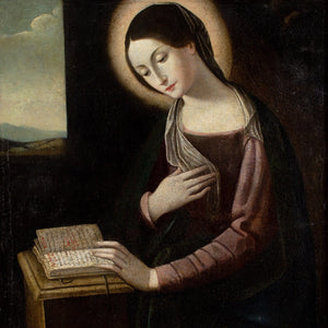 Early 17th-Century Bolognese School, Annunciation, The Reading Madonna